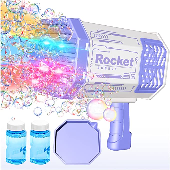 Soap Bubble Gun Machine with 69 Holes ViralGalleria.com