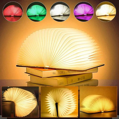 Wooden Book Light ViralGalleria.com