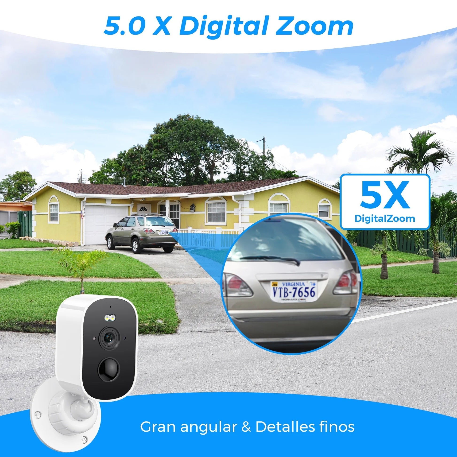 Solar Powered Outdoor Security Camera ViralGalleria.com