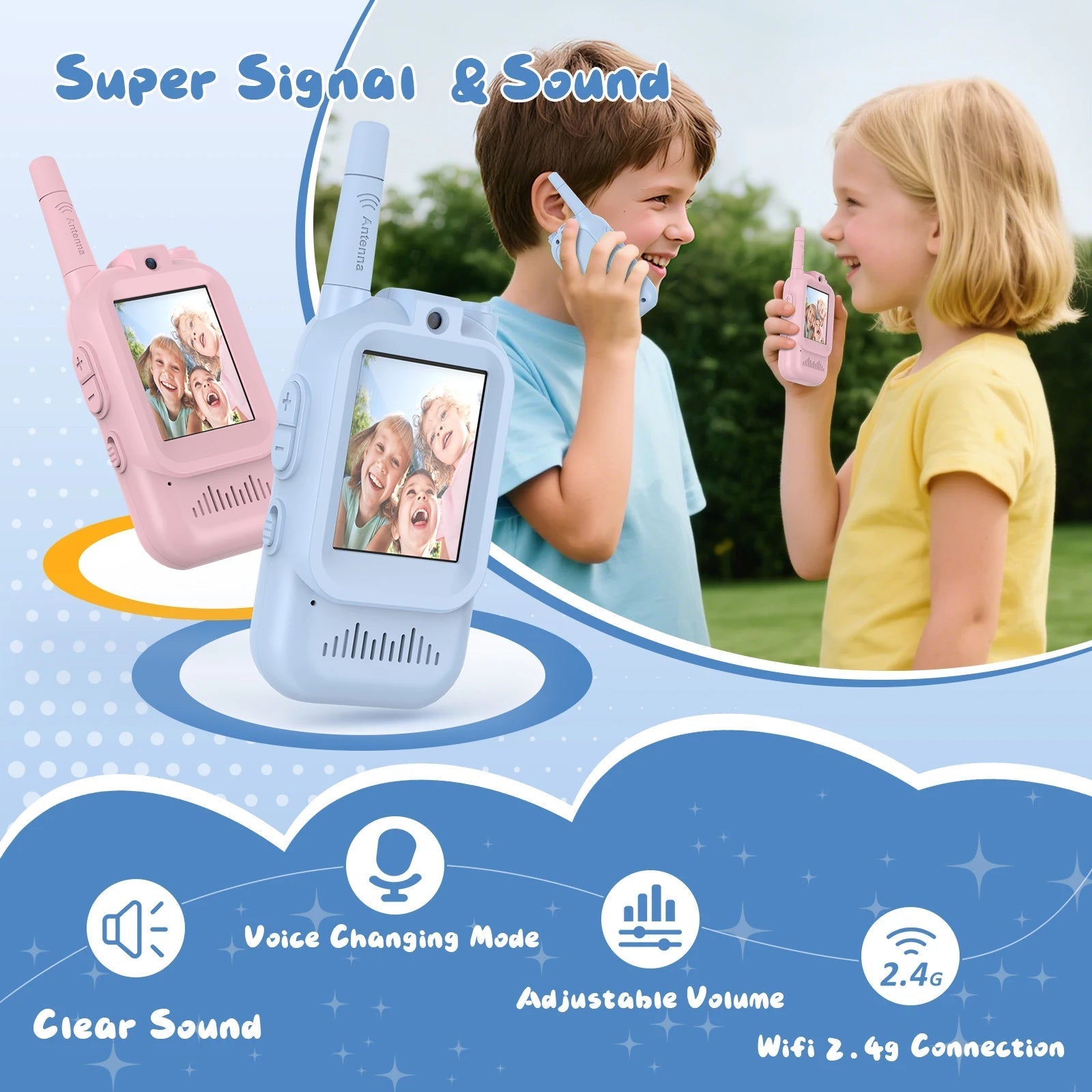 Kids Video Walkie Talkies ViralGalleria.com
