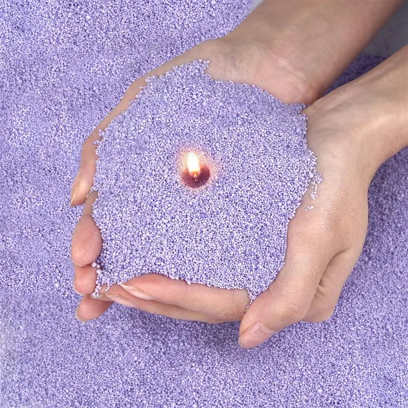 Granular Pearl Candle Wax ViralGalleria.com