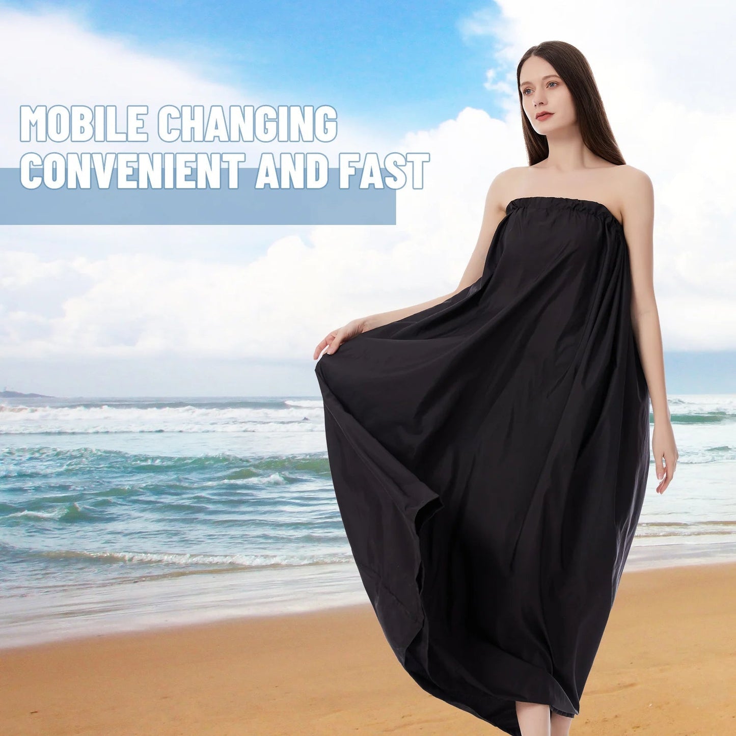 Beach Changing Cover ViralGalleria.com