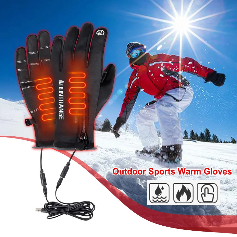 Electric Heated Touchscreen Gloves ViralGalleria.com