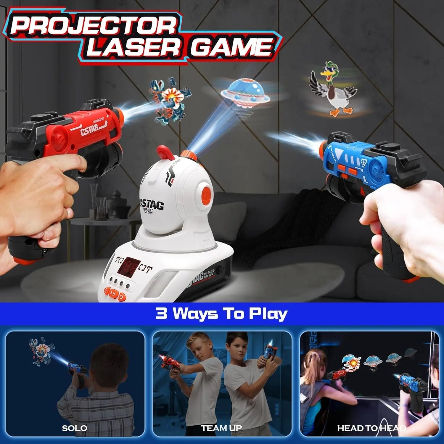 Projector Shooting Game ViralGalleria.com