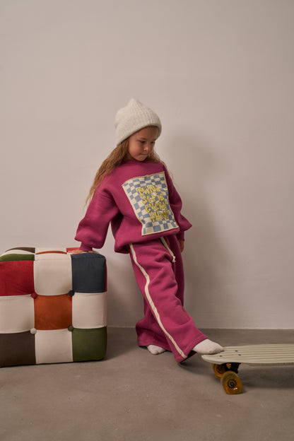 Mindset Tracksuit Magenta Set Honey and Hive