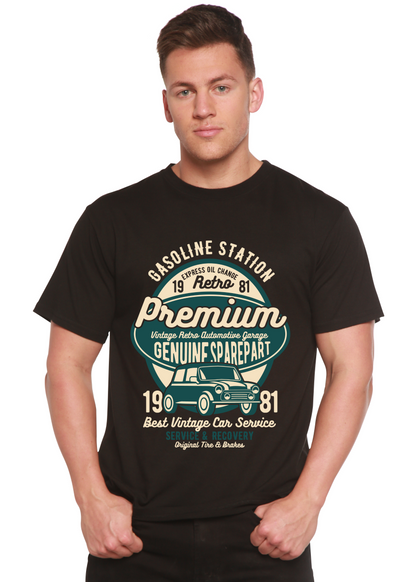 Premium Garage Spun Bamboo® Men's Bamboo Viscose/Organic Cotton Short Sleeve Graphic T-Shirt Spun Bamboo