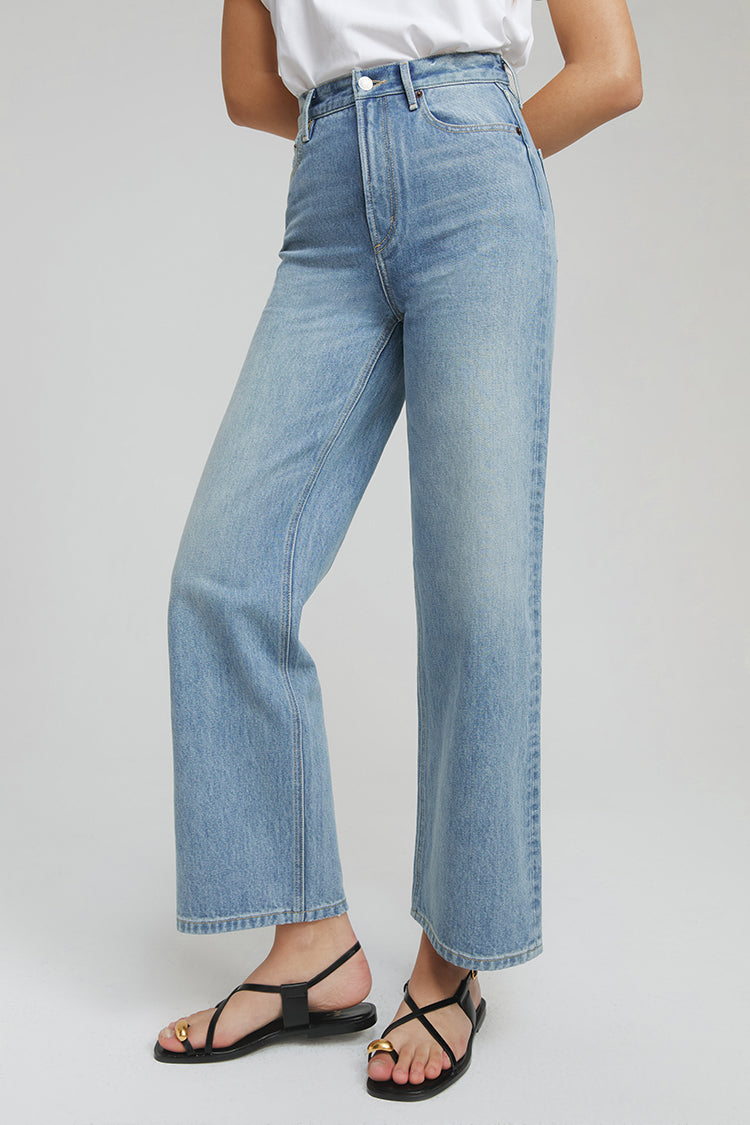 The Cityer Crop Wide Jeans HJ009 Hey Joanie