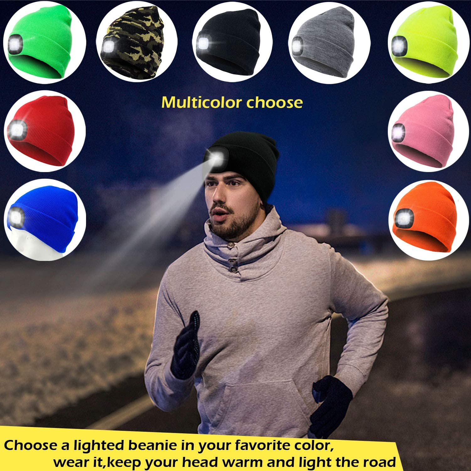 LED Wool Hat ViralGalleria.com