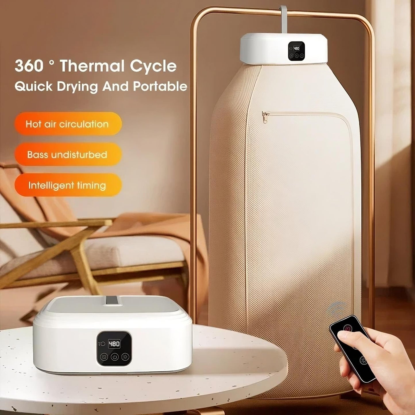 Electric Travel Clothes Dryer ViralGalleria.com