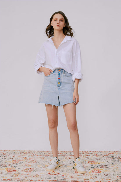 Rainbow Pleat Skort HJ119 [FINAL SALE] Hey Joanie