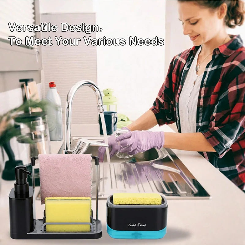 5-in-1 Hand and Dish Soap Dispenser Set ViralGalleria.com