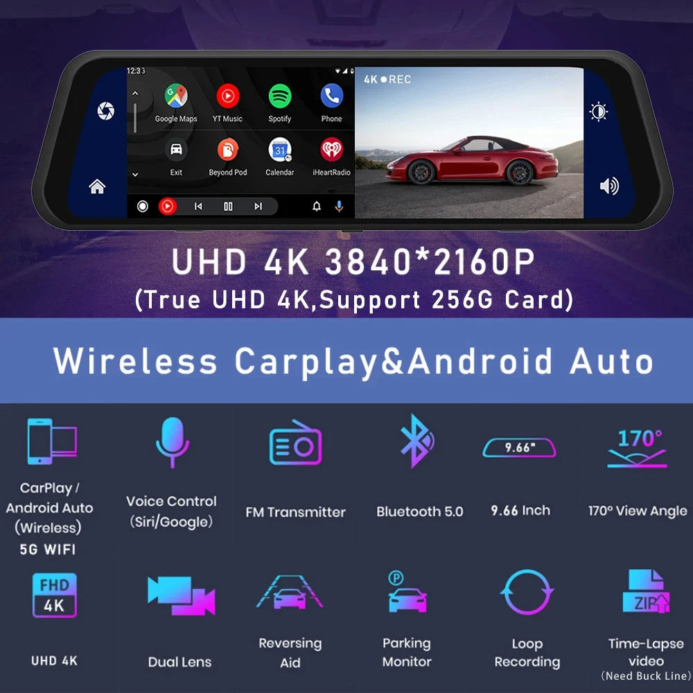 Dash Cam Mirror Screen ViralGalleria.com