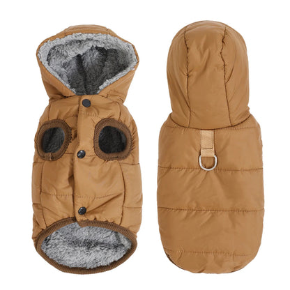 Cozy Hooded Pet Jacket ViralGalleria.com