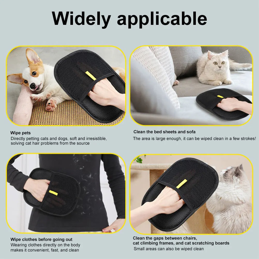 Pet Hair Removal Glove ViralGalleria.com