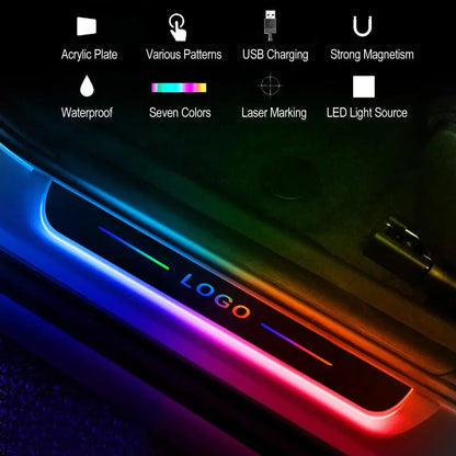 LED Car Door Light Personalized ViralGalleria.com