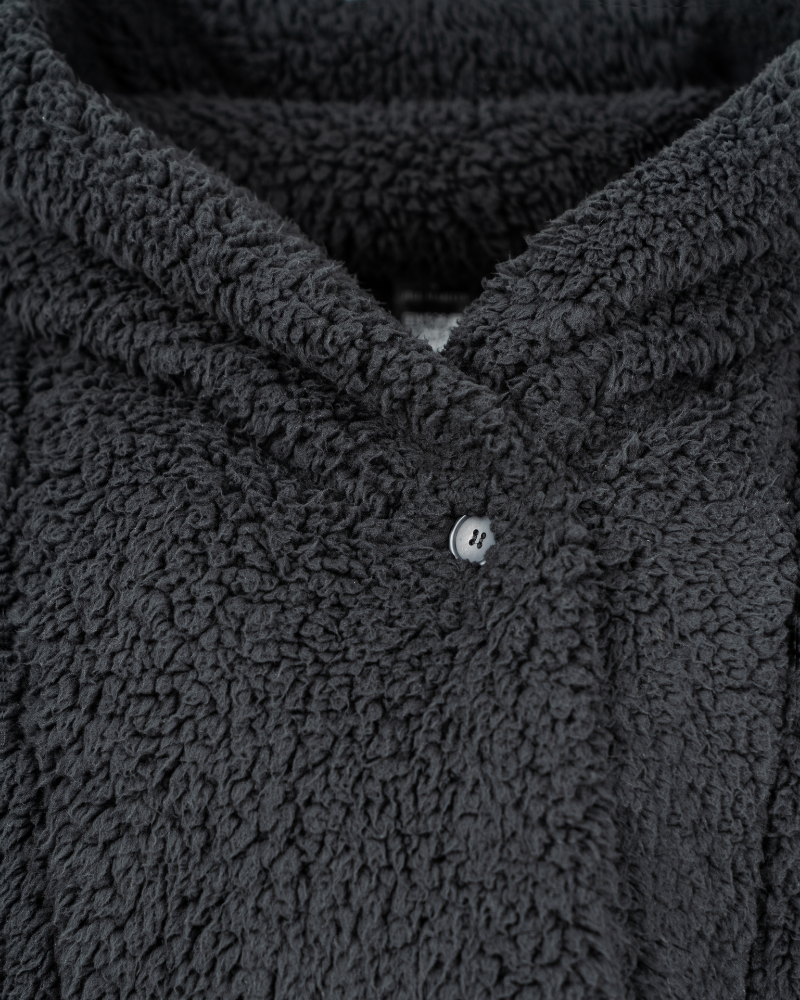 The Warrior Effect™ by Jill Martin Bedazzled Logo Sherpa Lounger Jacket Jill Martin