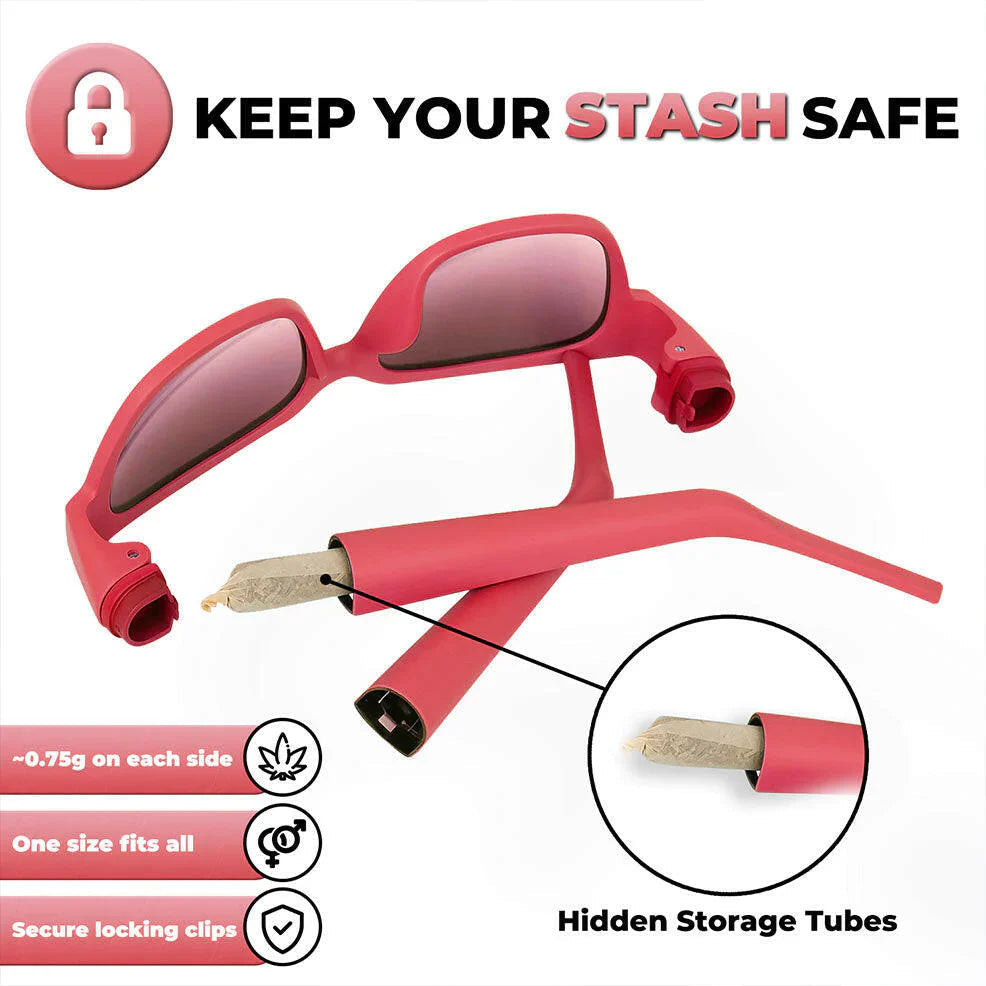 Hidden Storage Sunglasses ViralGalleria.com