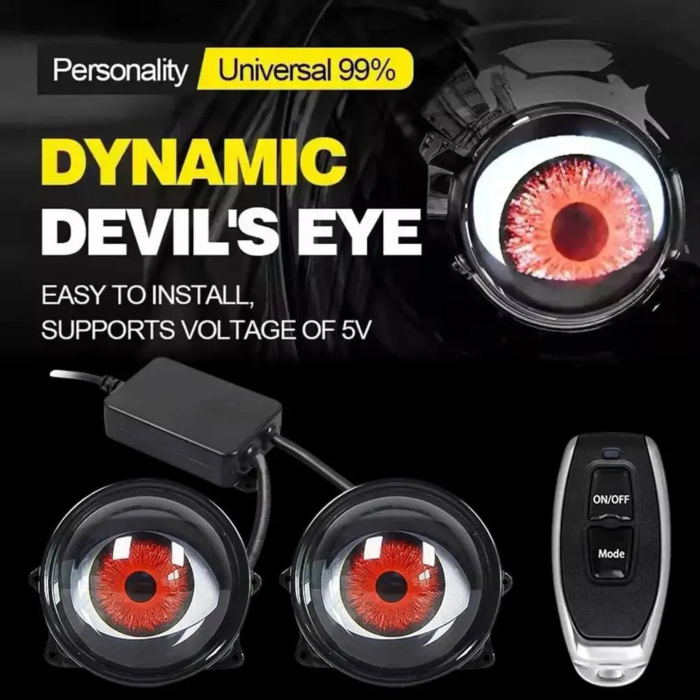 Dynamic LED Eye Headlights ViralGalleria.com