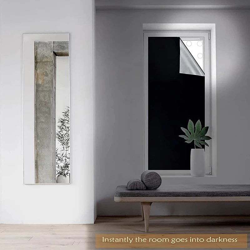 Self-Adhesive Pleated Blackout Blinds ViralGalleria.com