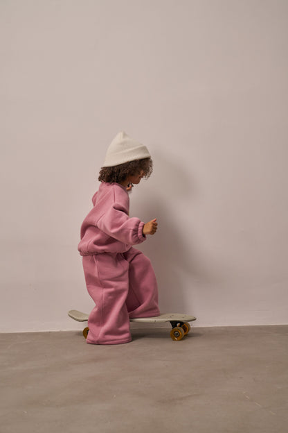 Sunset Pink Sweat Set Honey and Hive