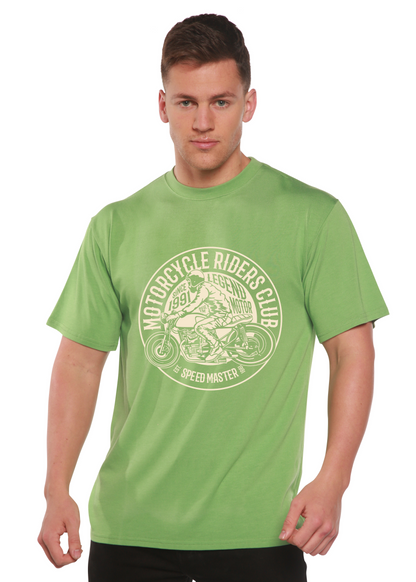 Motorcycle Riders Club Men's Bamboo Viscose/Organic Cotton Short Sleeve Graphic T-Shirt Spun Bamboo
