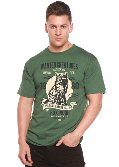 Wanted Creature Spun Bamboo® Men's Bamboo Viscose/Organic Cotton Short Sleeve Graphic T-Shirt Spun Bamboo