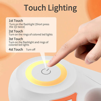 Automatic Retractable Luminous Dog Walking Rope ViralGalleria.com