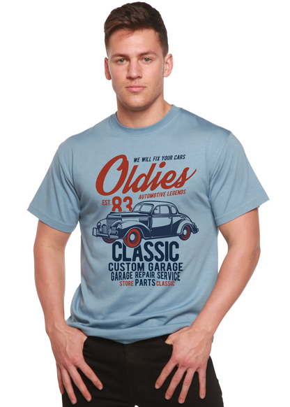 Oldies Spun Bamboo® Men's Bamboo Viscose/Organic Cotton Short Sleeve Graphic T-Shirt Spun Bamboo
