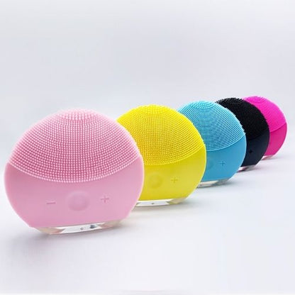 Facial Vibrating Cleansing Brush Silicone ViralGalleria.com