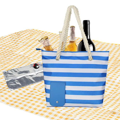 Insulated Tote Bag with Drink Dispenser ViralGalleria.com