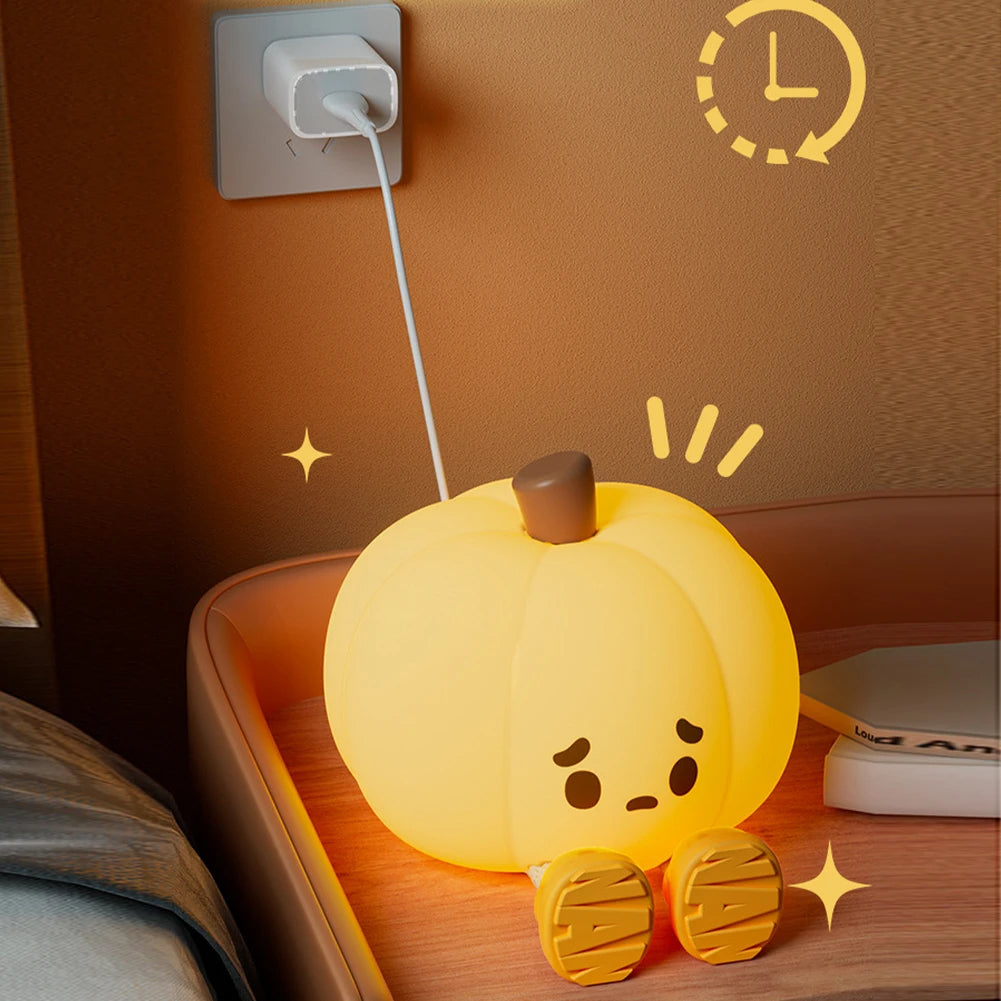 Cute Pumpkin Night Light ViralGalleria.com