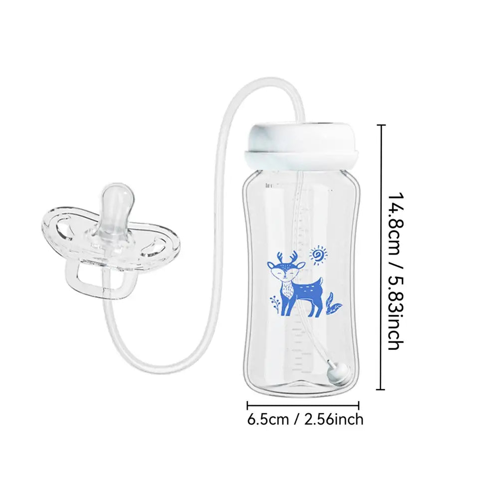 3-in-1 Hands-Free 300ML Baby Bottle ViralGalleria.com