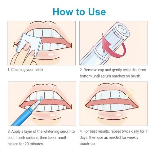 2x Teeth Whitening Pens ViralGalleria.com