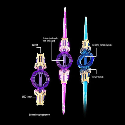Toy Double Ended Retractable Double Edged Lightsaber ViralGalleria.com