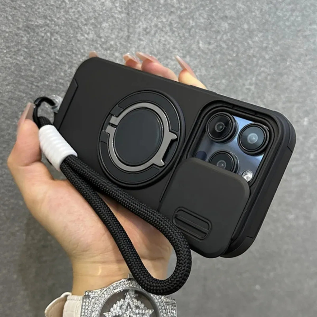 Armor Magnetic Bracket Case for iPhone ViralGalleria.com