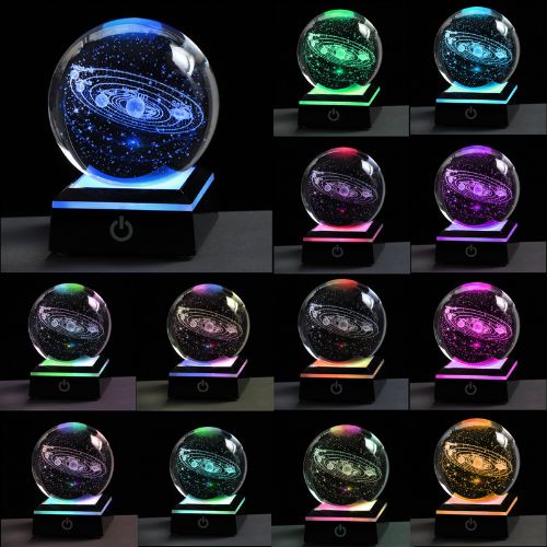 Solar System Crystal Ball ViralGalleria.com
