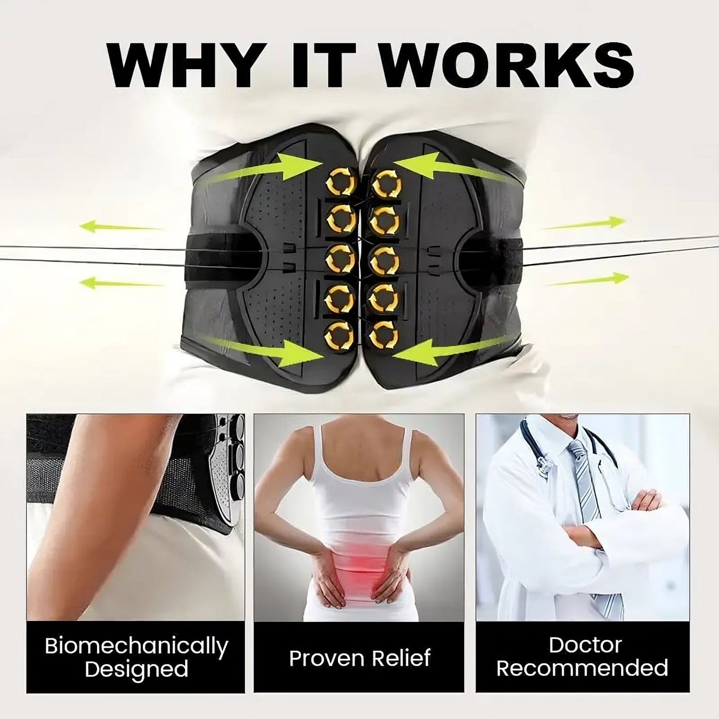 Adjustable Lumbar Support Belt ViralGalleria.com