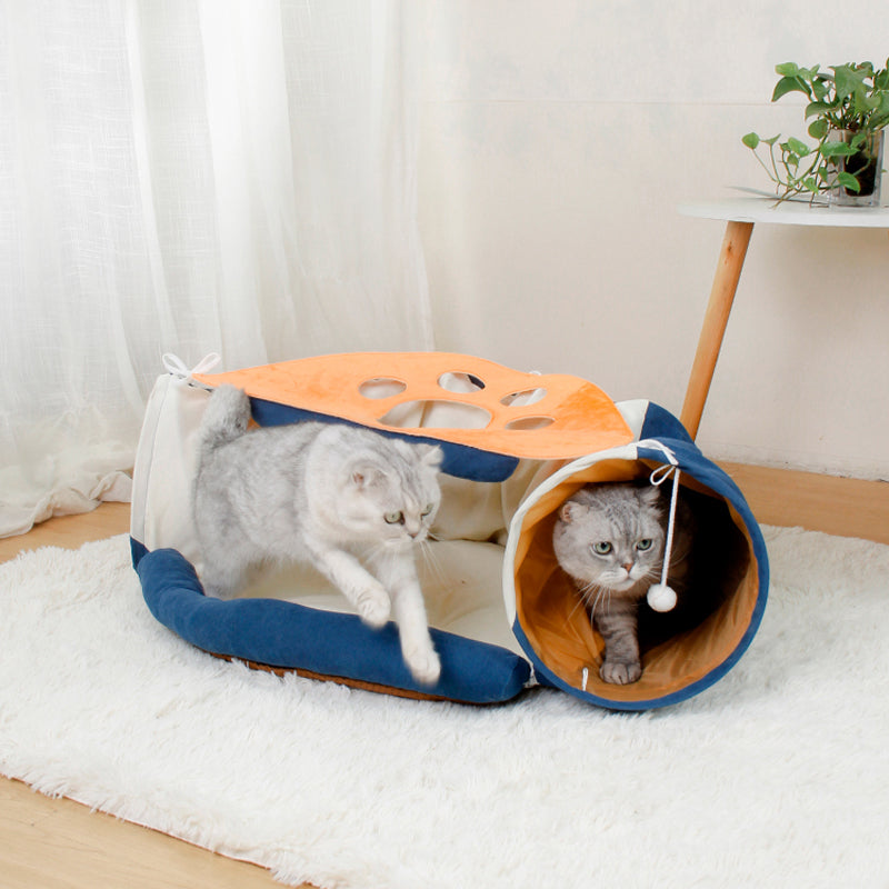 Pet Cats Tunnel Toy Interactive Play Toy ViralGalleria.com