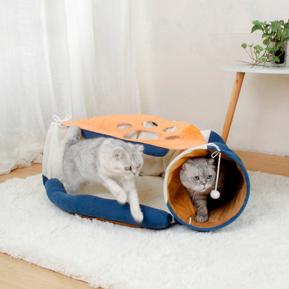 Pet Cats Tunnel Toy Interactive Play Toy ViralGalleria.com