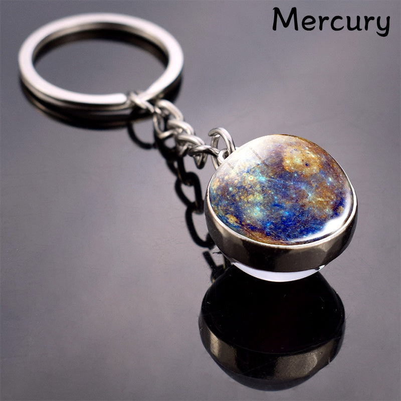 Solar System Eight Planets Keychain NovaCart