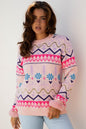 Kayaetta Knit Feather Cuffed Sweater Shop Style & More | Fresh Looks, Everyday Deals & Free Shipping