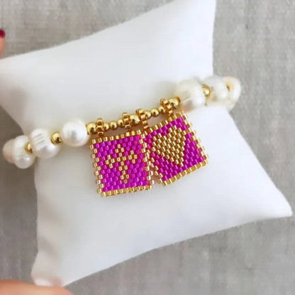 Sacred Freshwater Pearl Scapular Bracelet Shop Style & More | Fresh Looks, Everyday Deals & Free Shipping