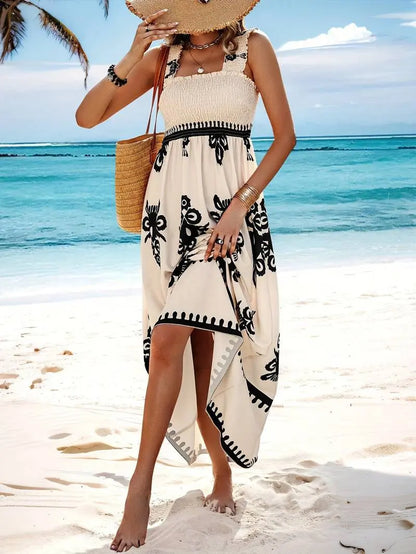 Embrace Effortless Elegance with the Livy Desert Breeze Maxi Dress