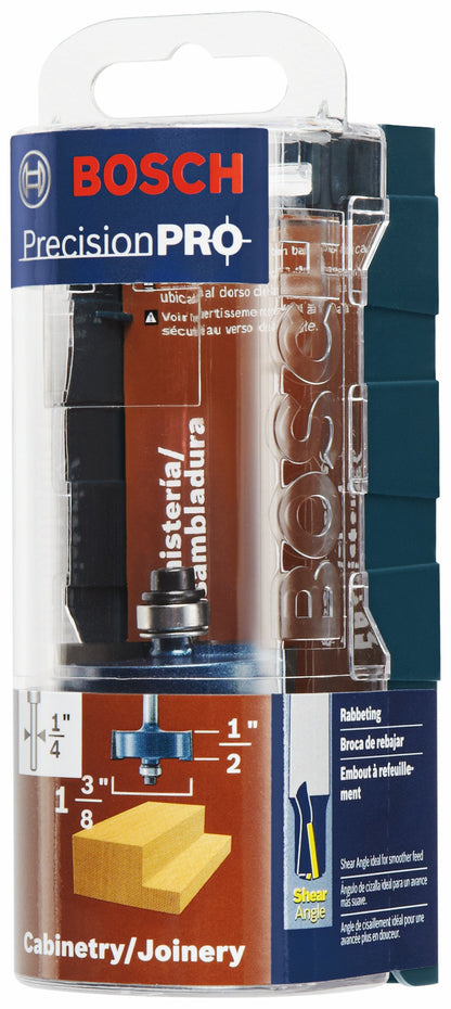 BOSCH 85614MC 1/2 In. x 1/2 In. Carbide-Tipped Rabbeting Router Bit VM Hardware