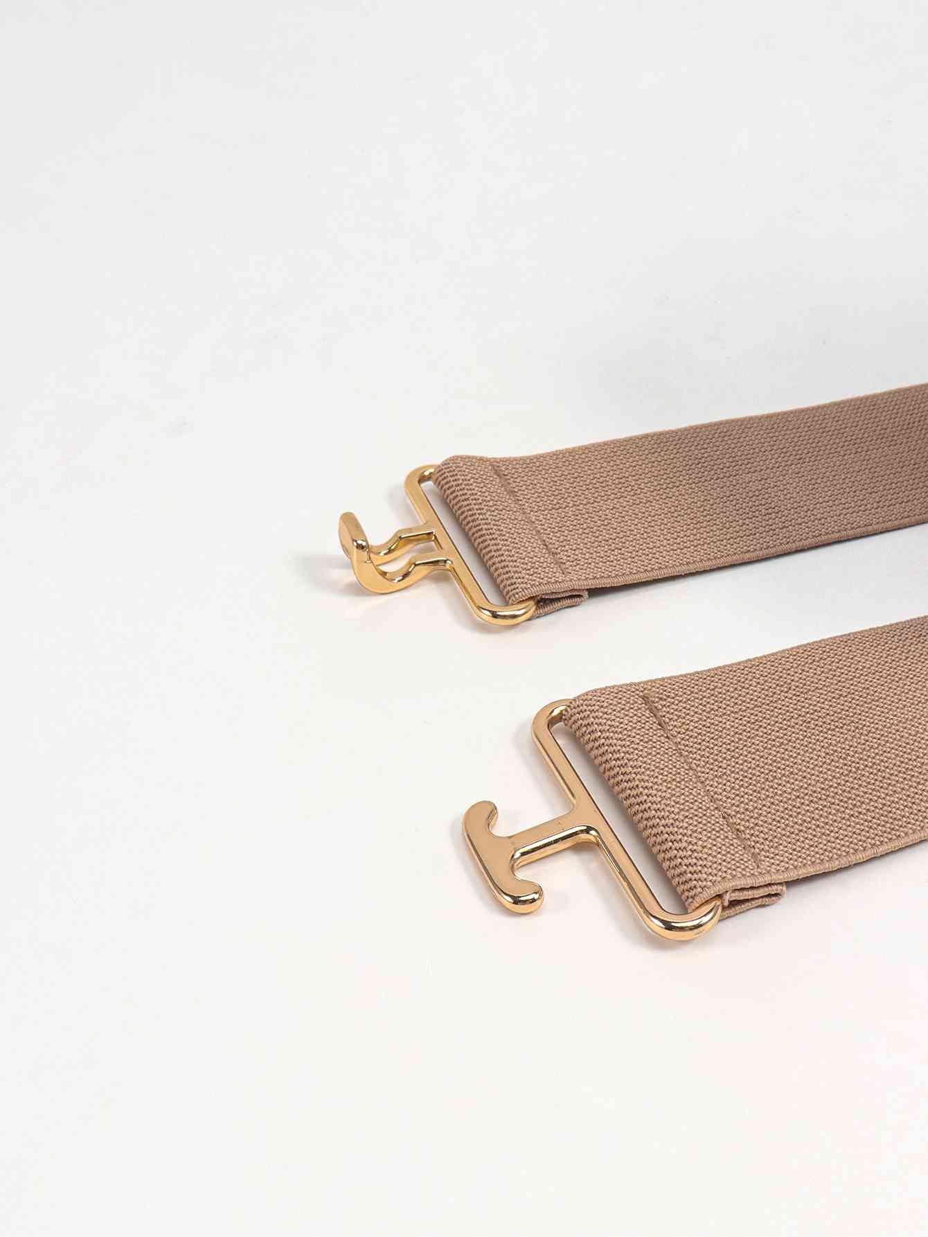 StylishFit Elastic Wide Belt – Adjustable Comfort and Chic Design See size chart under “more details” The Fashion Celestial