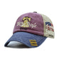 Women's Embroidered Cotton Baseball Cap | Retro Letter Style FitiqueFit