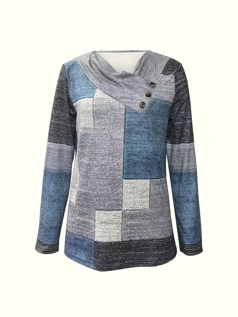 Women’s Plaid Button Down Shirt FitiqueFit