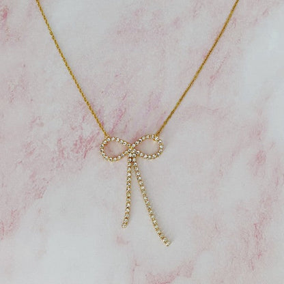 Adorable Shine Bow Necklace Shop Style & More | Fresh Looks, Everyday Deals & Free Shipping