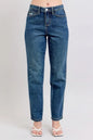 Judy Blue Full Size High Waisted Rigid Magic Non-destroy Straight Leg Jeans Plus Size West2East Surf