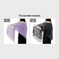 Women's Casual Shawl Wrap - Solid Color, Lightweight Polyester Knit - Going Out Essentials | Fringe Trim | Floral Lace Details NovaCart